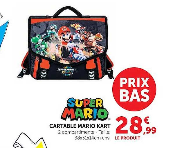 Cartable Mario Kart