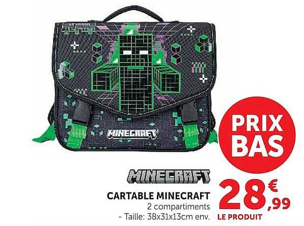 Cartable Minecraft
