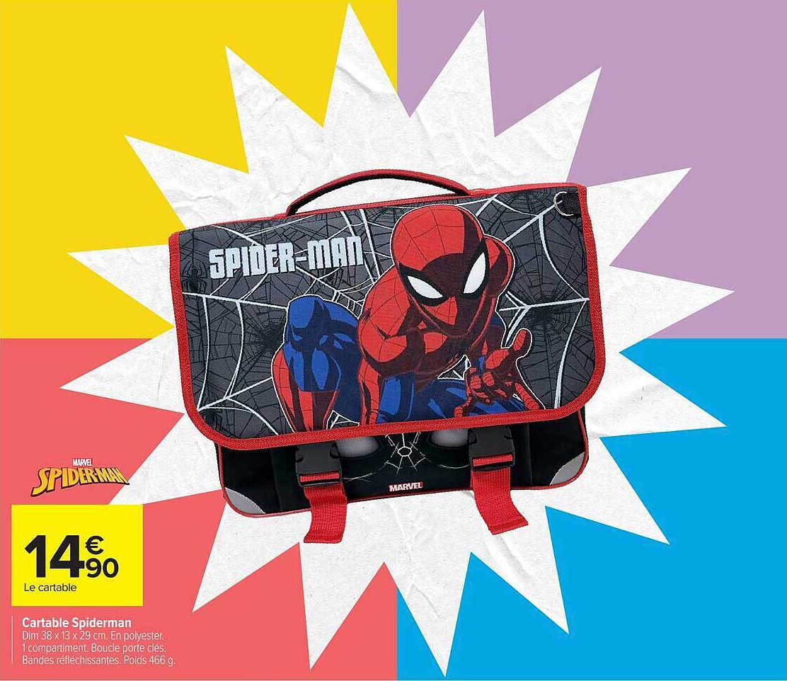 Cartable Spiderman