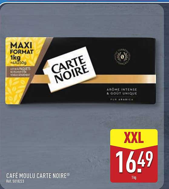 CARTÉ NOIRE