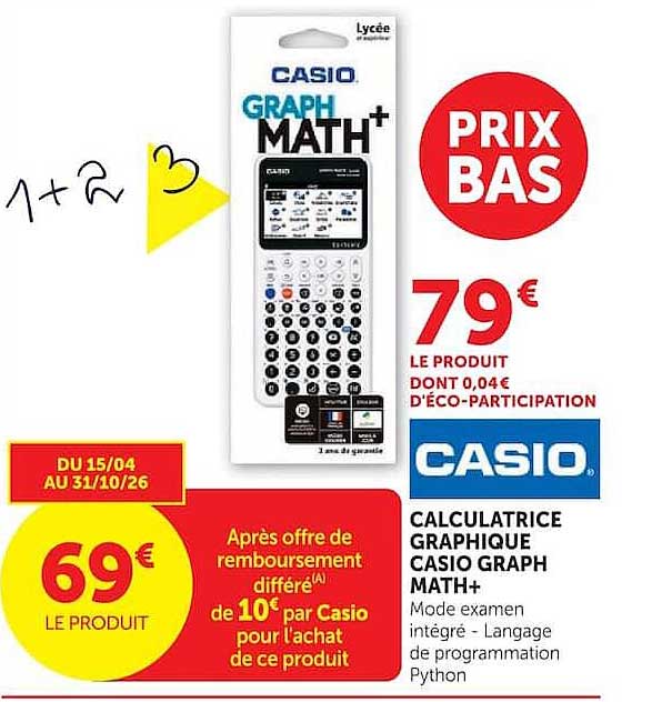 CASIO GRAPH MATH+