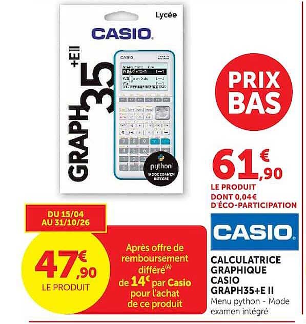 CASIO GRAPH35+E II