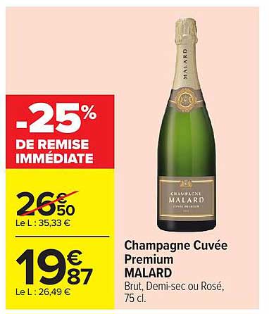 Champagne Cuvée Premium MALARD