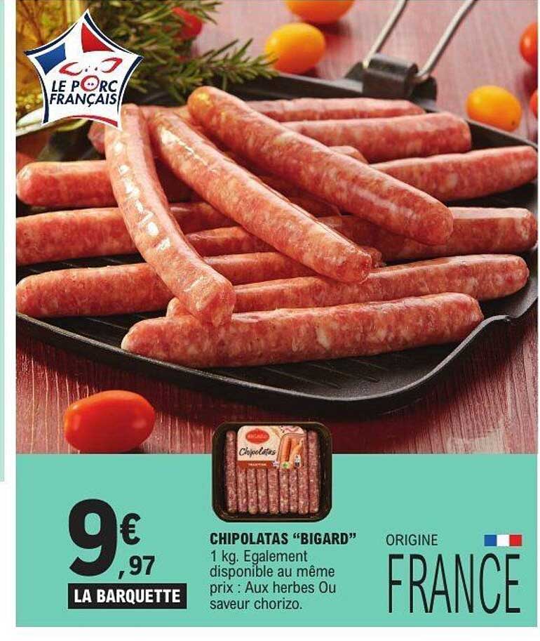 Chipolatas "BIGARD