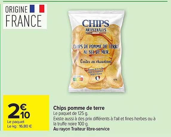 Chips artisanales