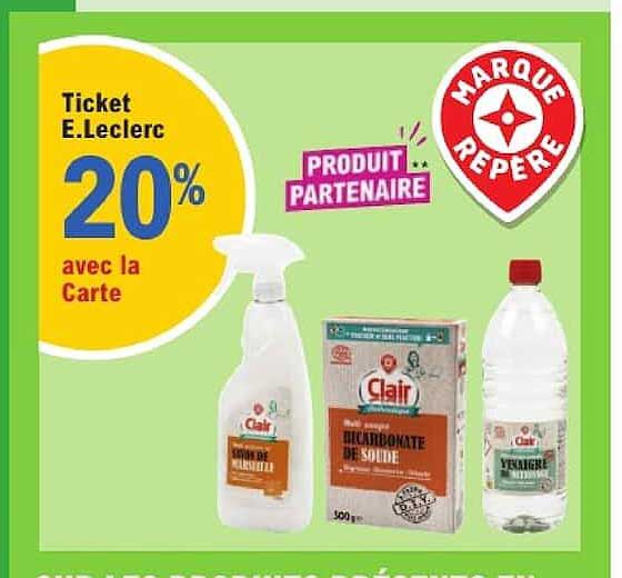Clair bicarbonate de soude