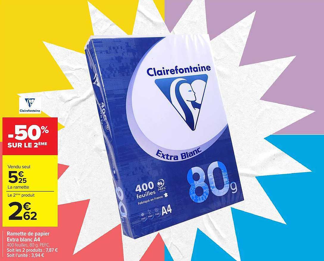 Clairefontaine Extra Blanc A4