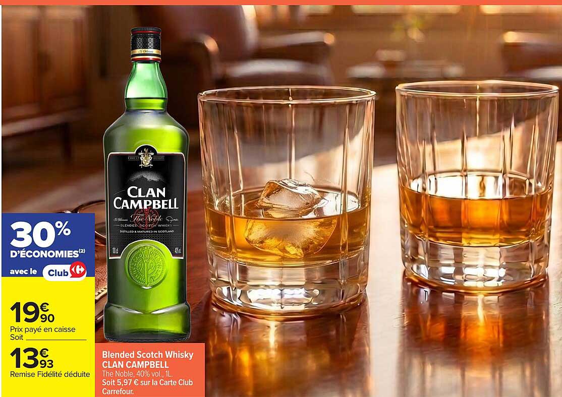 Clan Campbell Blended Scotch Whisky
