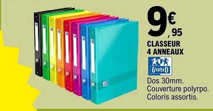 CLASSEUR 4 ANNEAUX