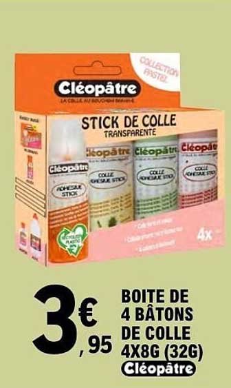 Cléopâtre Stick de colle
