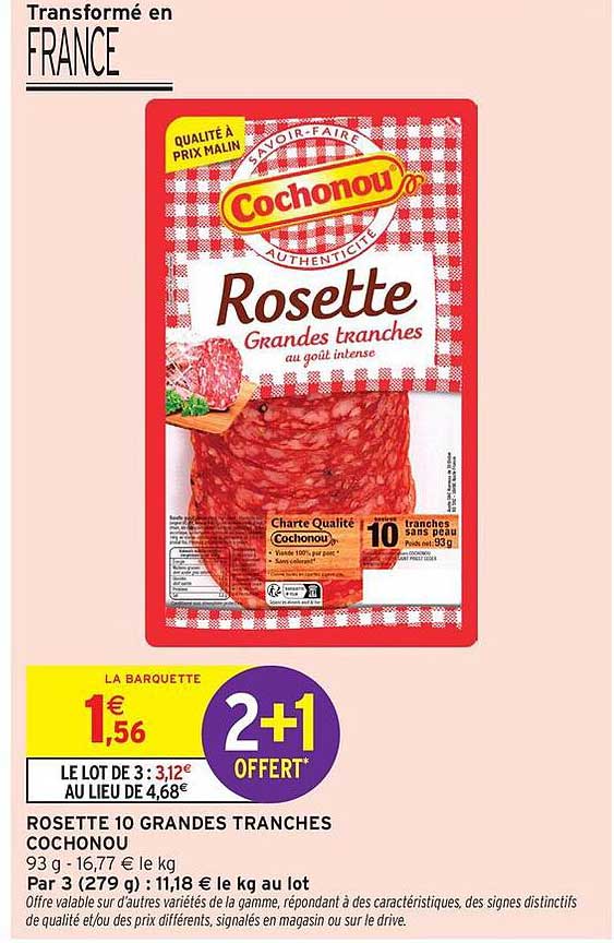 Cochonou Rosette
