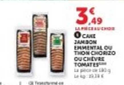 Coeur Jambon Emmental Ou Thon Chorizo Ou Chèvre Tomates