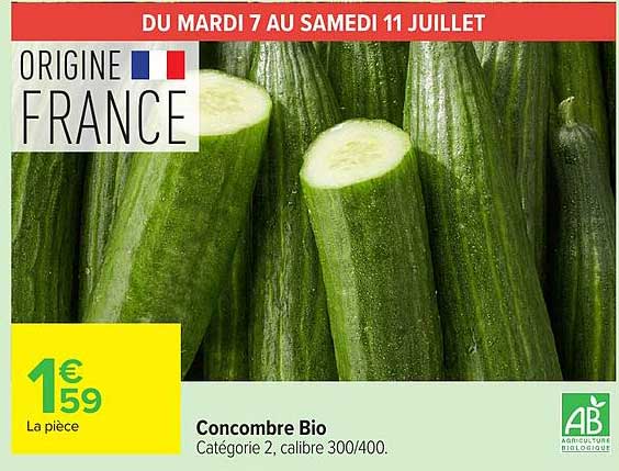 Concombre Bio