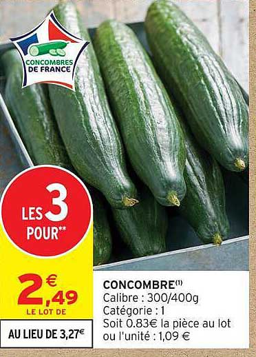 CONCOMBRES DE FRANCE