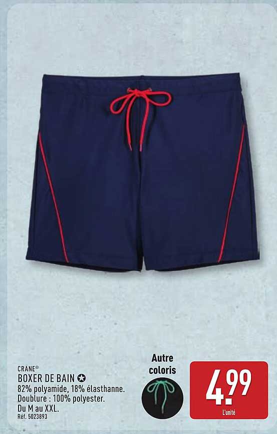 CRANE BOXER DE BAIN