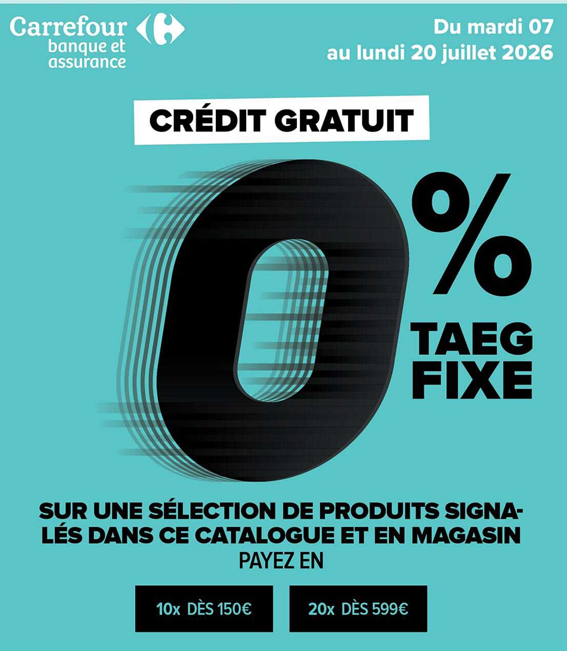 CRÉDIT GRATUIT