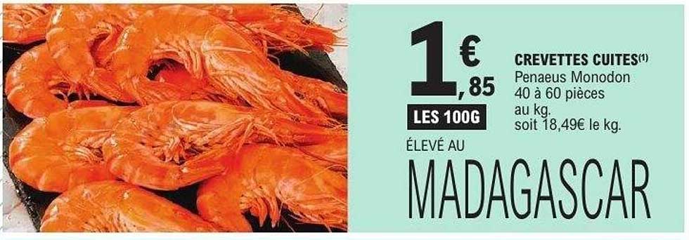 CREVETTES CUITES