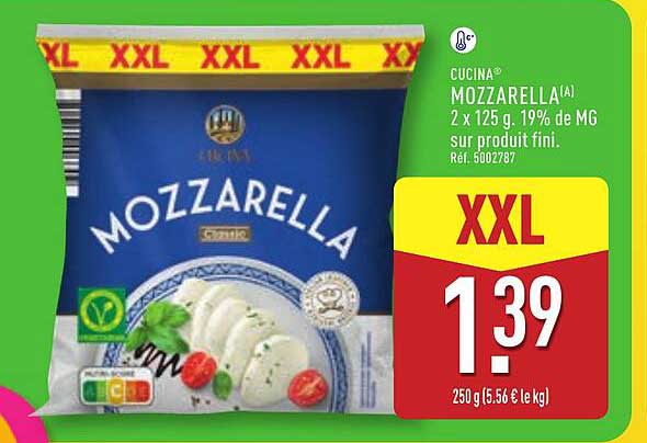 CUCINA NOBILE MOZZARELLA