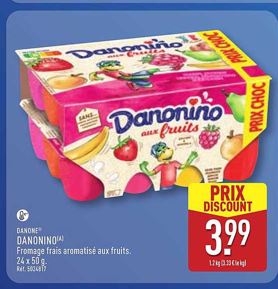 Danonino aux fruits
