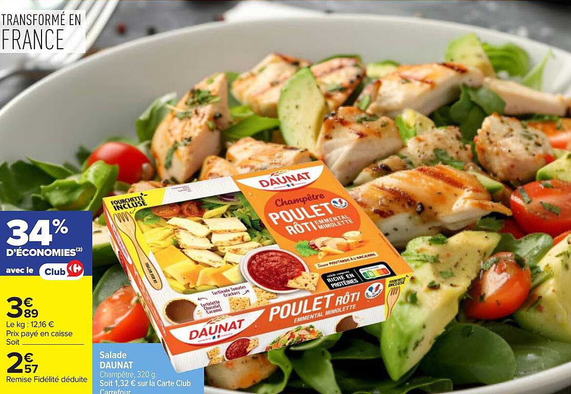 DAUNAT POULET RÔTI