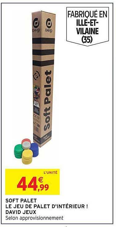 David Jeux Soft Palet