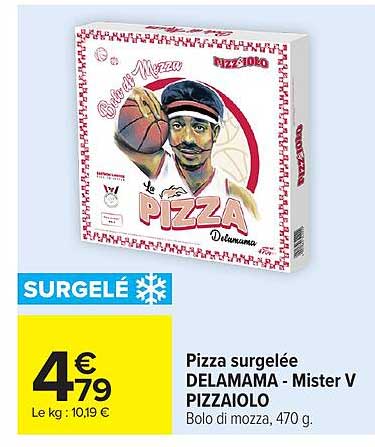 DELAMAMA - Mister V PIZZAIOLO