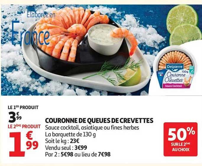 Delpierre Couronne Crevettes