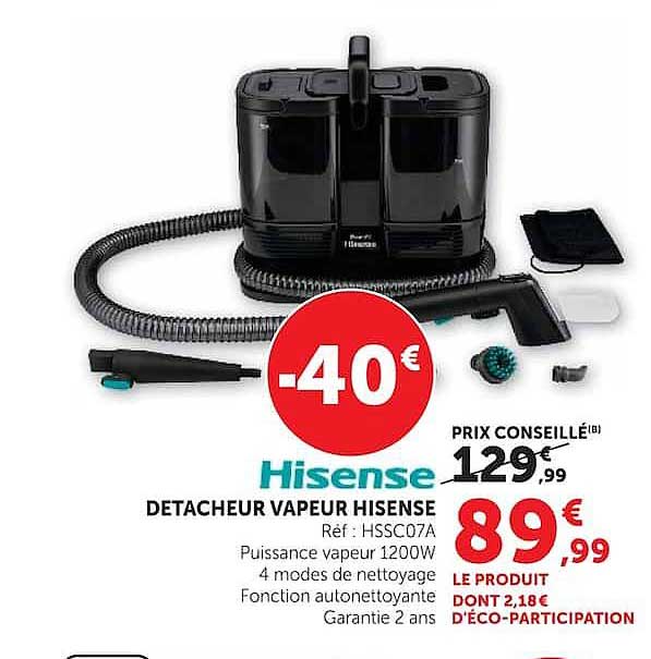 DETACHEUR VAPEUR HISENSE