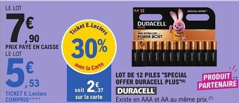 DURACELL PLUS