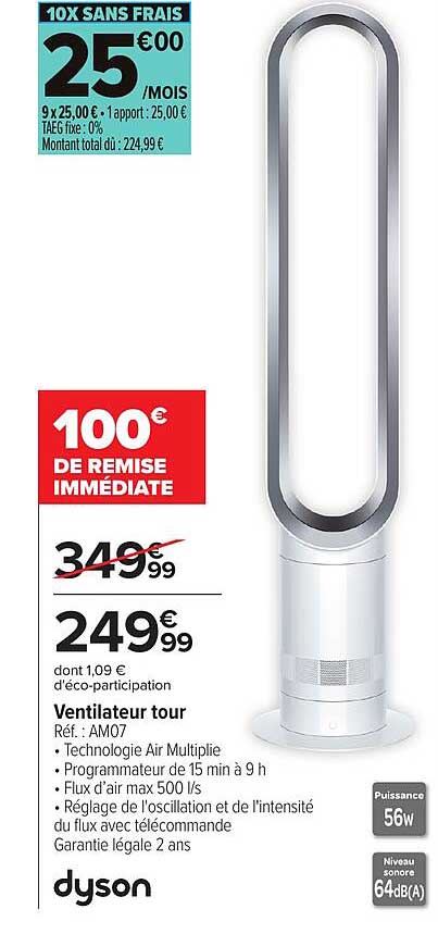 dyson Ventilateur tour
