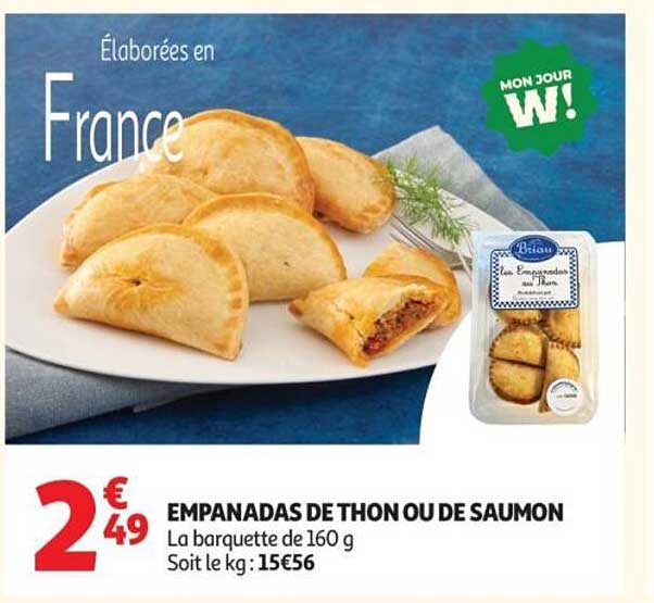 EMPANADAS DE THON OU DE SAUMON