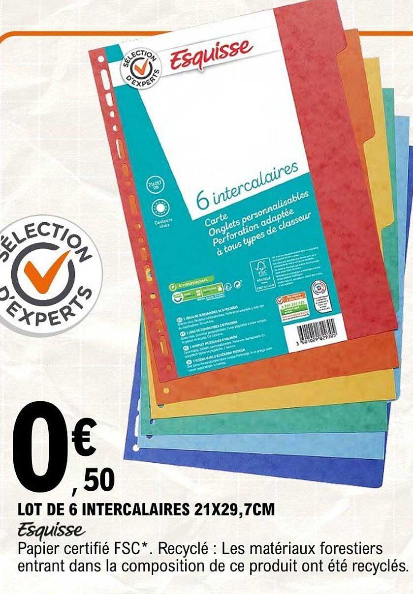 Esquisse 6 intercalaires