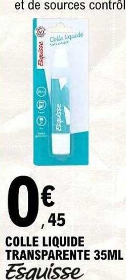 Esquisse Colle Liquide Transparente 35ML