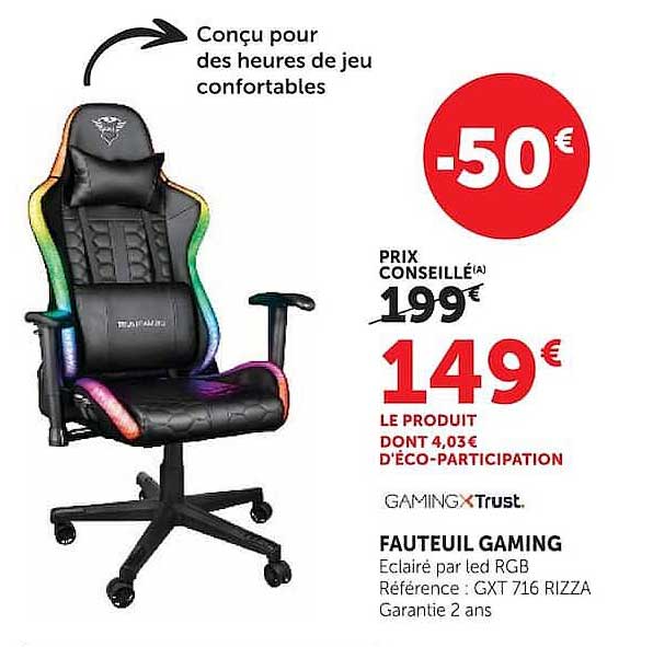 FAUTEUIL GAMING