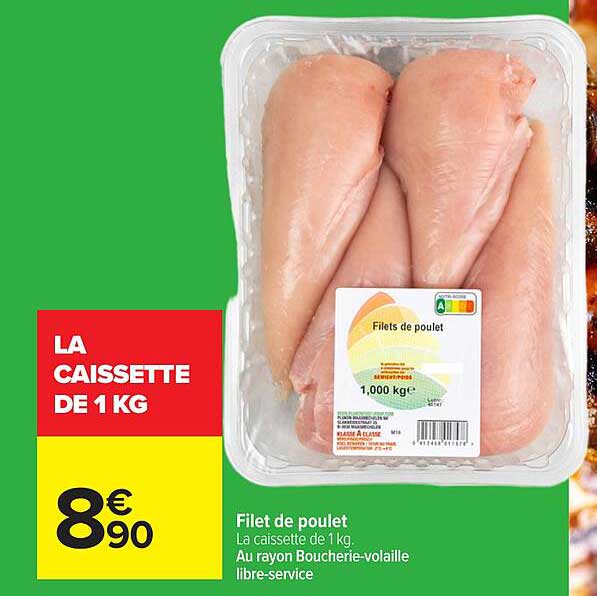 Filet de poulet
