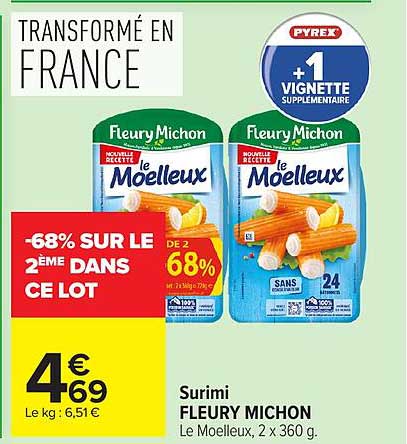 Fleury Michon Le Moelleux