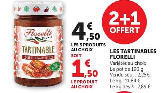 Florelli Tartinable