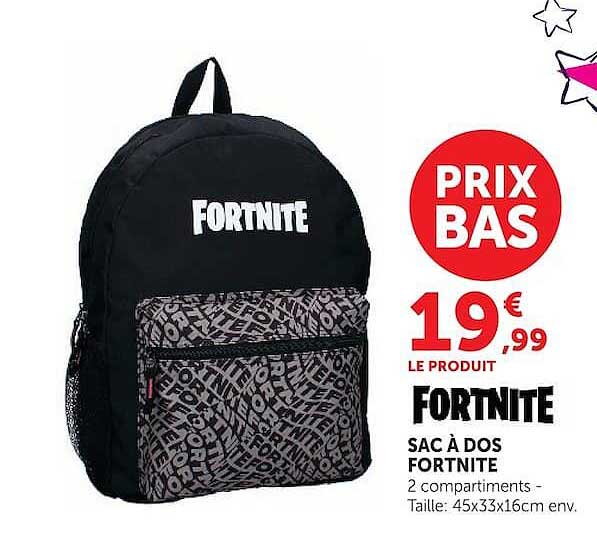 FORTNITE SAC À DOS FORTNITE