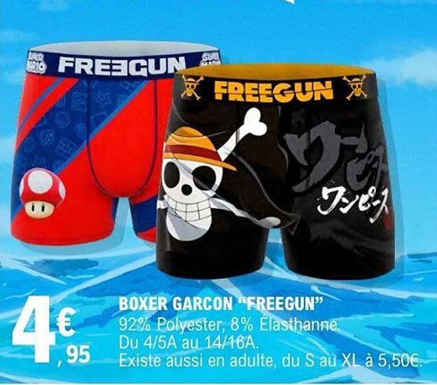 FREEGUN BOXER GARCON
