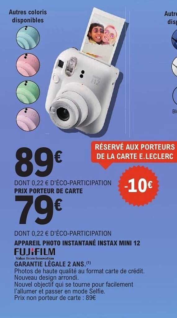 FUJIFILM INSTAX MINI 12