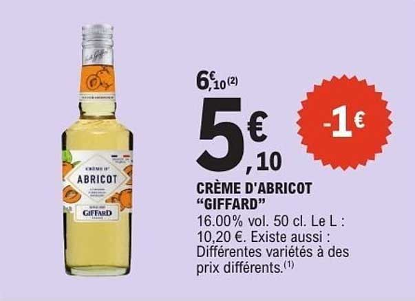 Giffard Crème d'Abricot
