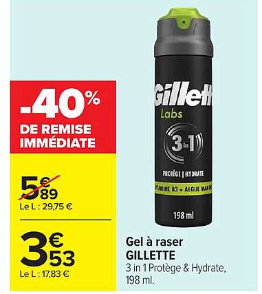 Gillette Labs 3 in 1