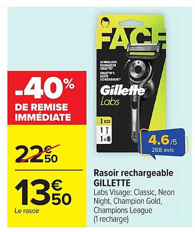 Gillette Labs Visage
