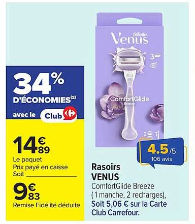 Gillette Venus ComfortGlide Breeze