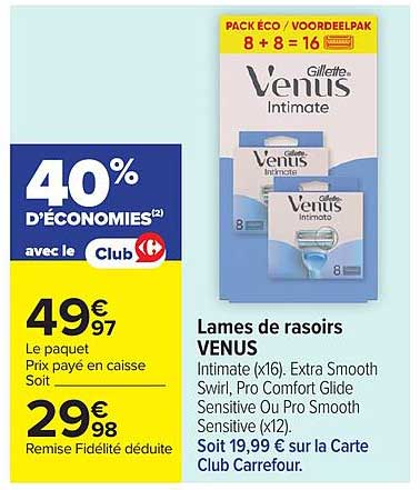 Gillette Venus Intimate