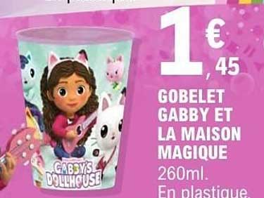 GOBELET GABBY ET LA MAISON MAGIQUE