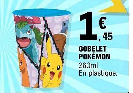 GOBELET POKÉMON