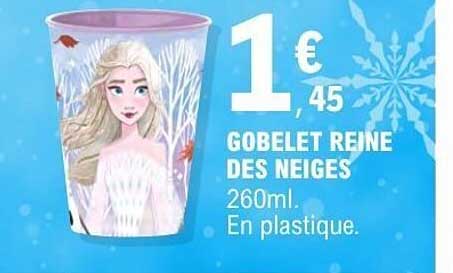 Gobelet Reine des Neiges