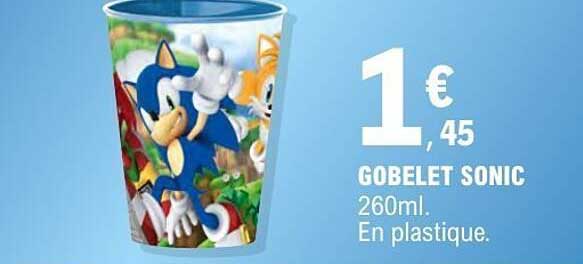 GOBELET SONIC