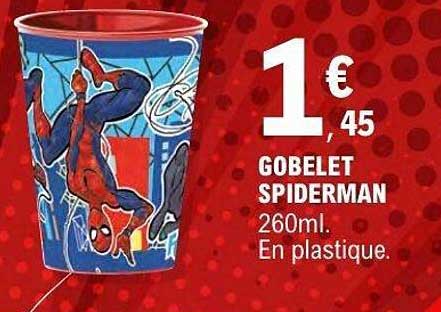 Gobelet Spiderman
